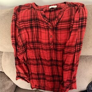 Universal Thread Plaid Button Down Shirt